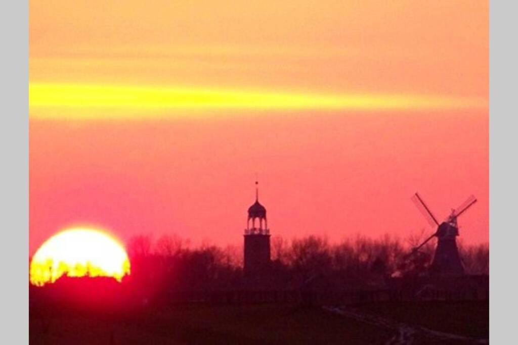 Ferienwohnung Haus Schwalbennest Eg Ditzum Buitenkant foto